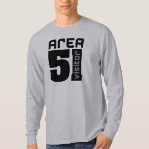 Camiseta Visitante da alienígena da área 51