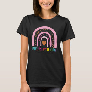 Camiseta Visitante De Saúde Feliz No Dia Passado Da Escola