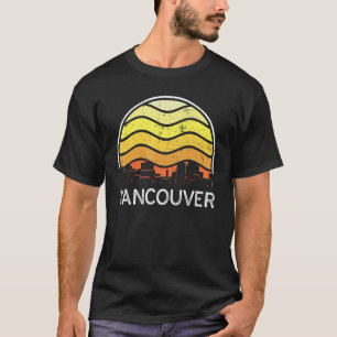 Camiseta Visitantes de Washington Vancouver Skyline Vintag