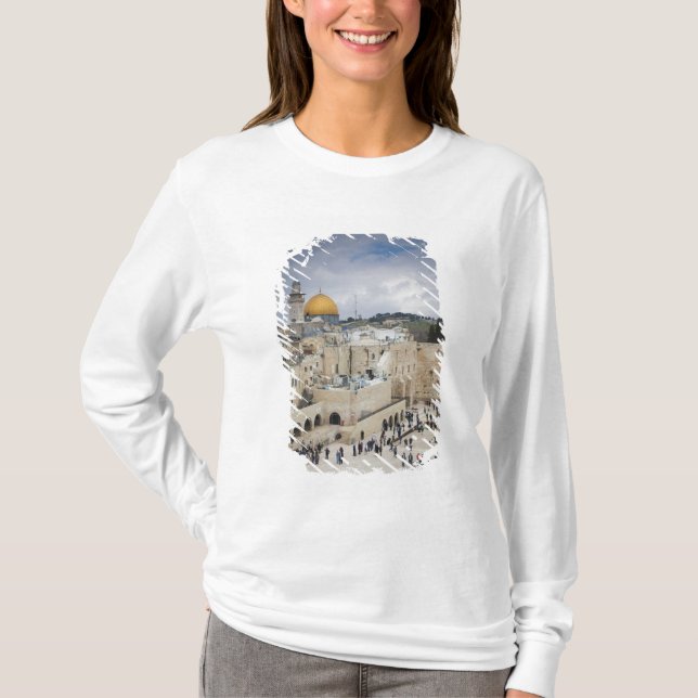 Camiseta Visitantes, Praça do Muro Ocidental e Cúpula da Ro (Frente)