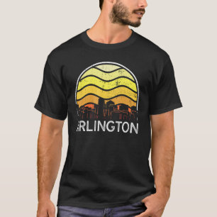 Camiseta Visitantes Skyline Vintage da Virginia Arlington