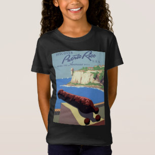 Camiseta Visite a Fortaleza de El Morro, Porto Rico, Velho 