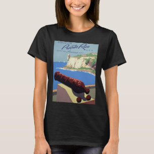 Camiseta Visite a Fortaleza de El Morro, Porto Rico, Velho 