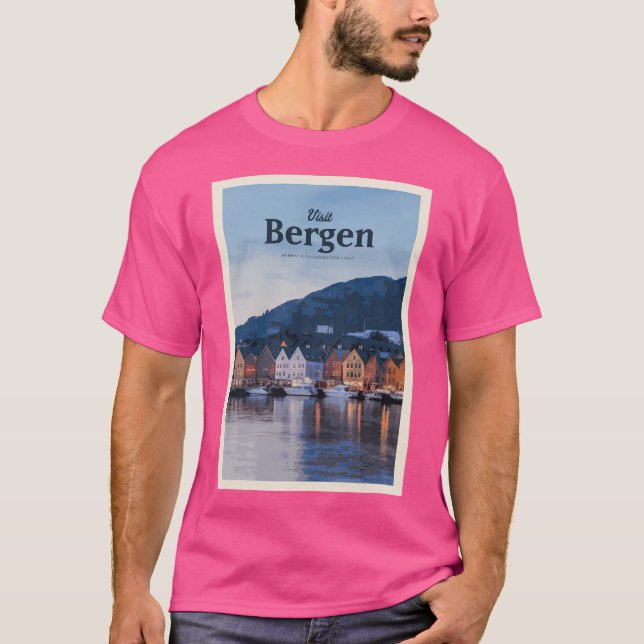 Camiseta Visite Bergen (Frente)