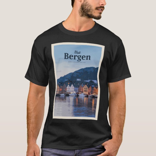 Camiseta Visite Bergen (Frente)