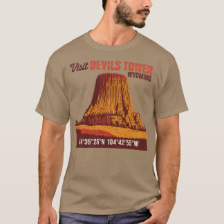 Camiseta Visite Devils Torre Engraçado