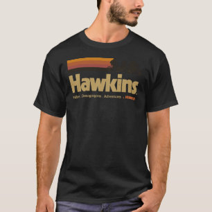 Camiseta Visite Hawkins Indiana Vintage séries de TV C 80&