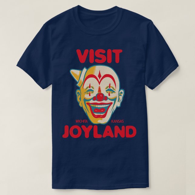 Camiseta Visite Joyland Retro Defunct Amusement Park Wichit (Frente do Design)