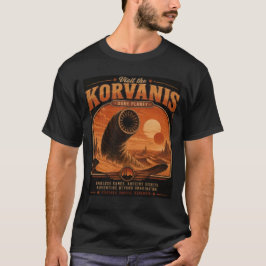 Camiseta Visite Korvanis – Antiga Estação de Viagens do Pla