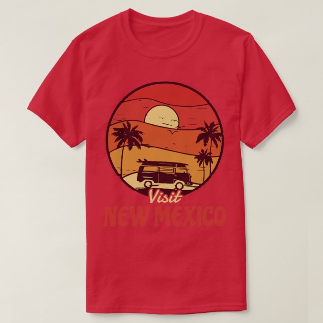 Camiseta Visite o Novo México (Frente do Design)