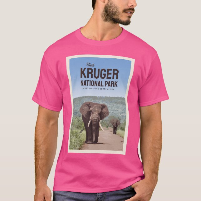 Camiseta Visite o Parque Nacional Kruger (Frente)