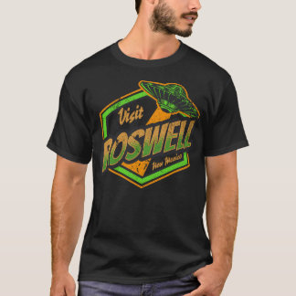 Camiseta Visite Roswell Novo México Ufo Design
