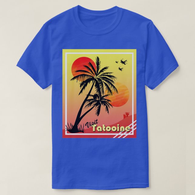 Camiseta Visite Tatooine (Frente do Design)