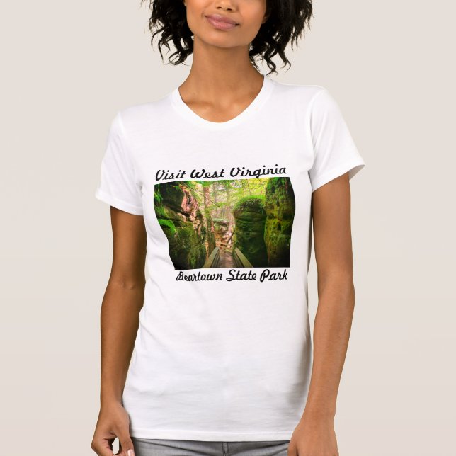 Camiseta Visite WV-Beartown State Park Tshirt (Frente)