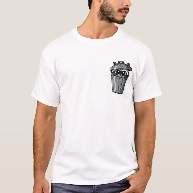 Camiseta Vislumbre do Panda Lixeiro (Frente)