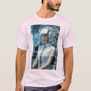 Camiseta Visões Cibernéticas: Estética do Escritório Futurí