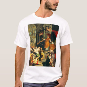Camiseta Visões de Ignatius por Peter Paul Rubens
