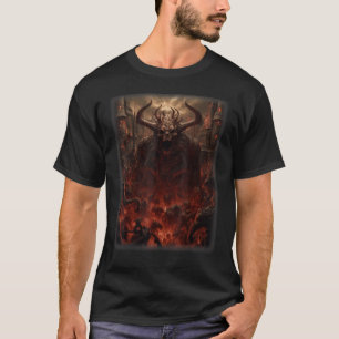 Camiseta Visões do Inferno Devils Satãs Demons Skelet Monst
