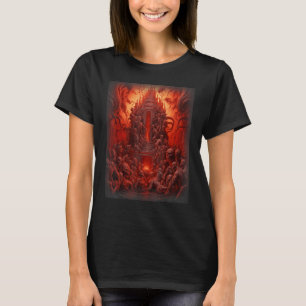 Camiseta Visões do Inferno Satanos Diabos Demônios Monstro