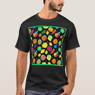 Camiseta Visões Neon Frutíferas Design