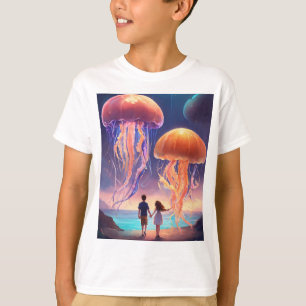 Camiseta Visões Vivas: Um Design de Camisa-T cativante"