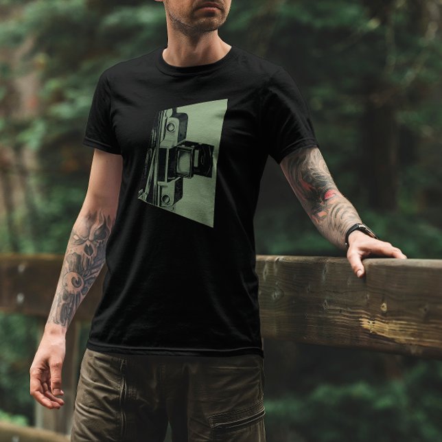 Camiseta Visor de câmara de Vintage (Criador carregado)