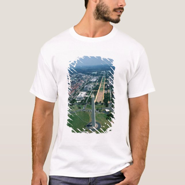 Camiseta Vista aérea da alameda nacional (Frente)