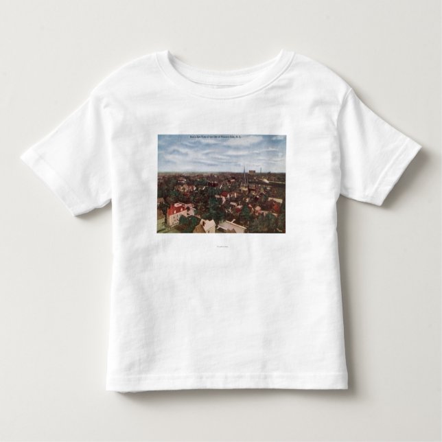Camiseta Vista aérea da cidade (Frente)
