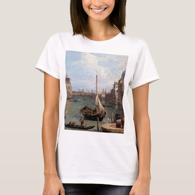 Camiseta Vista Canaletto do Grande Canal (Frente)