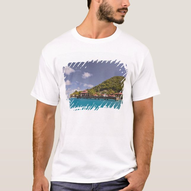 Camiseta Vista cêntrica da Virgem do Clube de Yacht Bitter  (Frente)