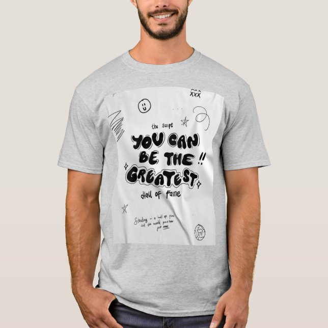 Camiseta "Vista Confiança, seja dono do dia!" (Frente)