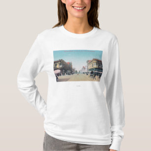 Camiseta Vista da 13a rua de BroadwayOakland, CA