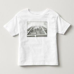 Camiseta Vista da abadia de Santo-Germano-DES-Pres
