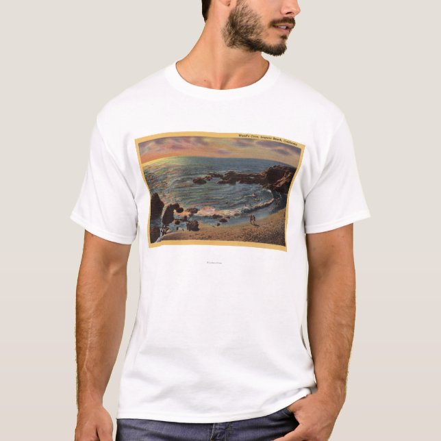 Camiseta Vista da angra da madeira (Frente)