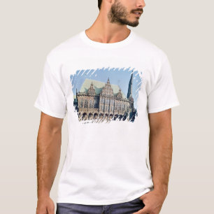 Camiseta Vista da câmara municipal, construída 1405-09