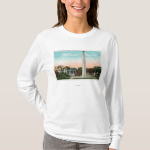 Camiseta Vista da câmara municipal e do memorial de