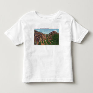 Camiseta Vista da cimeira de Whiteface Mt