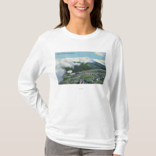 Camiseta Vista da estrada de ferro de roda denteada famosa