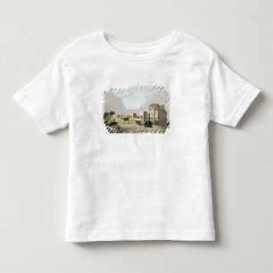 Camiseta Vista da linha ferroviária Manchester e Liverpool
