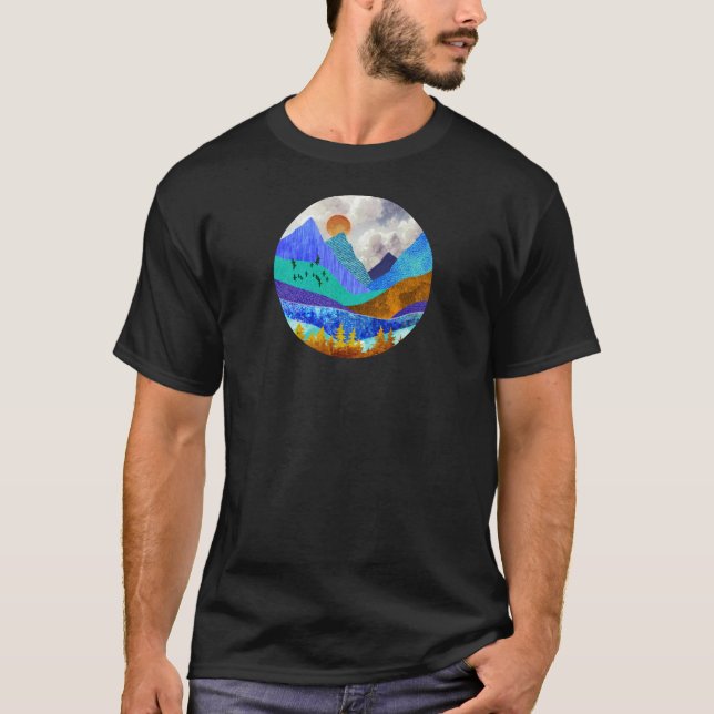 Camiseta Vista da Montanha (Frente)