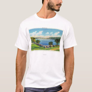 Camiseta Vista da parede sul