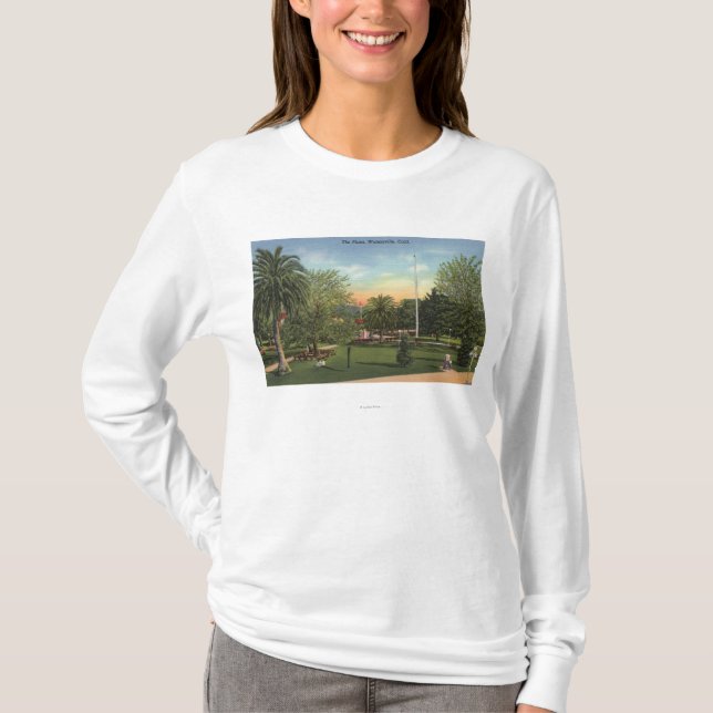 Camiseta Vista da plaza (Frente)