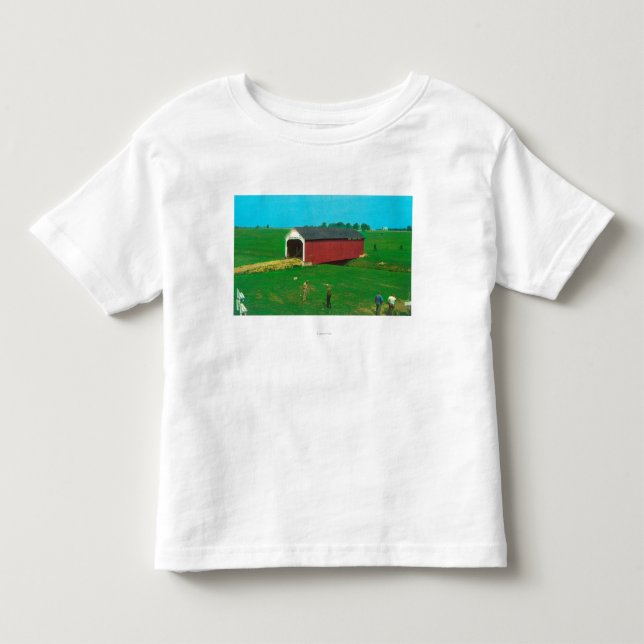 Camiseta Vista da ponte de Catlin (Frente)