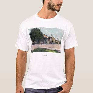 Camiseta Vista da rua dianteira