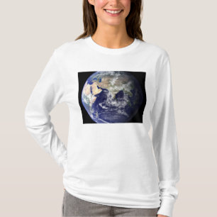 Camiseta Vista da terra do espaço