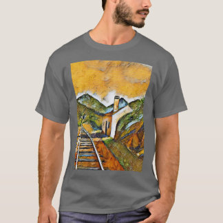 Camiseta Vista de estação de comboios 1