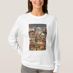 Camiseta Vista de Florença, Itália, do Piazza