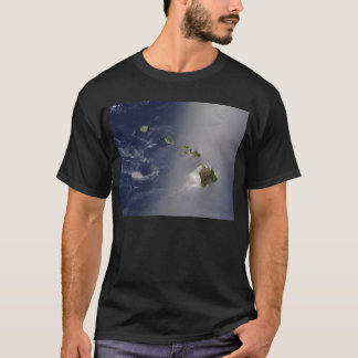 Camiseta Vista de Havaí do espaço