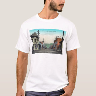 Camiseta Vista de Jackson StreetRoseburg, OU