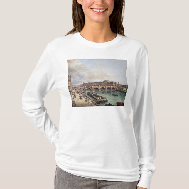Camiseta Vista de Pont Neuf, 1832 (Frente)